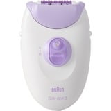 Braun 7500435224970, Appareil à épiler Blanc/lilas