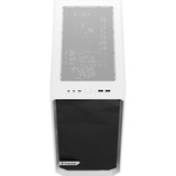 Fractal Design Meshify 2 Mini White TG Clear Tint boîtier midi tower Blanc | 2x USB-A | 1x USB-C | Verre Trempé