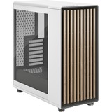 Fractal Design North boîtier midi tower Blanc | 2x USB-A | 1x USB-C | Verre Trempé