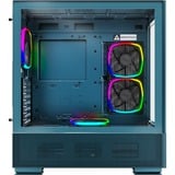 Montech  boîtier midi tower Bleu | 2x USB-A | 1x USB-C | RGB