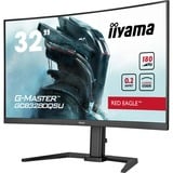 iiyama  31.5" Moniteur gaming incurvé  Noir (Mat)