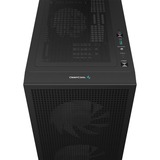 DeepCool CH360 DIGITAL boîtier mini tower Noir | 1x USB-A | 1x USB-C | RGB | Window