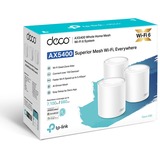 TP-Link Deco X60(3-pack), Routeur maillé Blanc