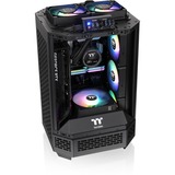 Thermaltake  boîtier mini tower Noir | 2x USB-A | 1x USB-C | Window