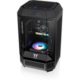 Thermaltake  boîtier mini tower Noir | 2x USB-A | 1x USB-C | Window