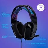 Logitech  casque gaming over-ear Noir