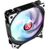 RAIJINTEK AGERAS 12 ARGB-1, Ventilateur de boîtier Noir