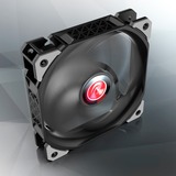 RAIJINTEK AGERAS 12 ARGB-1, Ventilateur de boîtier Noir