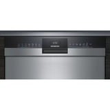 Siemens iQ500 SN45ZS03AE lave-vaisselle Sous comptoir 13 couverts C Acier inoxydable/Noir, Sous comptoir, Taille maximum (60 cm), Acier inoxydable, Noir, 1,75 m, 1,65 m