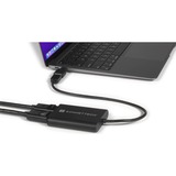 Sonnet USB3-DDP4K câble vidéo et adaptateur USB Type-A 2 x DisplayPort Noir Noir, USB Type-A, 2 x DisplayPort, Mâle, Femelle, Droit, Droit