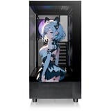 Thermaltake  boîtier midi tower Noir | 2x USB-A | 1x USB-C | RGB | Window