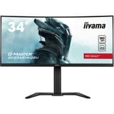 iiyama  34" Moniteur UltraWide gaming incurvé  Noir (Mat)