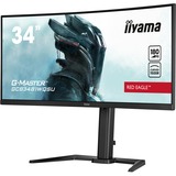 iiyama  34" Moniteur UltraWide gaming incurvé  Noir (Mat)