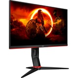 AOC Q24G2A/BK 23.8" Moniteur gaming  Noir/Rouge, 2x HDMI, DisplayPort, AMD Freesync, 165 Hz