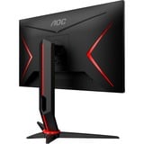 AOC Q24G2A/BK 23.8" Moniteur gaming  Noir/Rouge, 2x HDMI, DisplayPort, AMD Freesync, 165 Hz