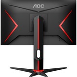 AOC Q24G2A/BK 23.8" Moniteur gaming  Noir/Rouge, 2x HDMI, DisplayPort, AMD Freesync, 165 Hz