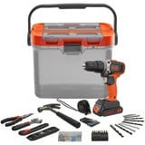 BLACK+DECKER BCKSB02-QW, Perceuse à percussion Orange/Noir