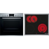 Bosch HEA513BS2, Jeu de cuisinière Acier inoxydable