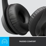 Logitech USB Headset H390 casque on-ear Noir, Vente au détail