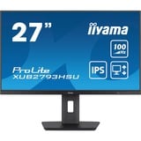 iiyama ProLite XUB2793HSU-B6 27" Moniteur  Noir (Mat), HDMI, DisplayPort, USB, Audio