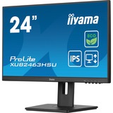 iiyama  24" Moniteur  Noir (Mat)