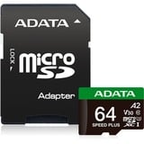 ADATA SPEED PLUS microSDXC 64 GB, Carte mémoire 