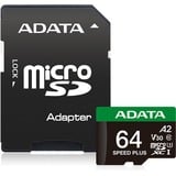 ADATA SPEED PLUS microSDXC 64 GB, Carte mémoire 