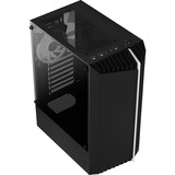 Aerocool Bionic Midi Tower Noir, boîtier pc Noir | 3x USB-A | RGB | Window