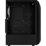 Aerocool Bionic Midi Tower Noir, boîtier pc Noir | 3x USB-A | RGB | Window