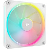 Corsair iCUE LINK LX140 RGB, Ventilateur de boîtier Blanc, 2 pièces, connecteur de ventilateur PWM à 4 broches