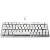 Roccat clavier gaming Blanc, Layout DE, Roccat Titan II Optical Red