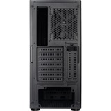 SilverStone  boîtier midi tower Noir | 3x USB-A | Verre Trempé