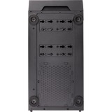 SilverStone  boîtier midi tower Noir | 3x USB-A | Verre Trempé