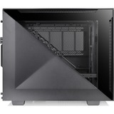 Thermaltake Divider 200 TG Micro boîtier mini tower Noir | 2x USB-A | 1x USB-C | Verre Trempé