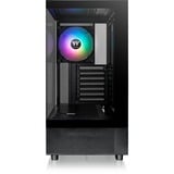 Thermaltake  boîtier midi tower Noir | 2x USB-A | 1x USB-C | RGB | Verre Trempé