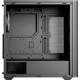 Aerocool  boîtier midi tower Noir/bois | 2x USB-A | 1x USB-C | RGB