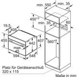 Bosch CSG7361B1, Four Noir