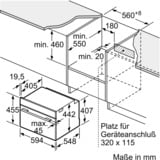 Bosch CSG7361B1, Four Noir