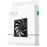 DeepCool FD14 140x140x25, Ventilateur de boîtier Noir