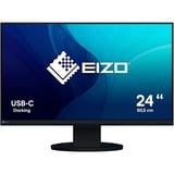 EIZO EV2480-BK 24" Moniteur  Noir, 60,5 cm (23.8"), 1920 x 1080 pixels, Full HD, LED, 5 ms, Noir