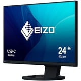 EIZO EV2480-BK 24" Moniteur  Noir, 60,5 cm (23.8"), 1920 x 1080 pixels, Full HD, LED, 5 ms, Noir