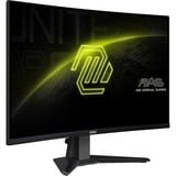 MSI  27" Moniteur gaming incurvé  Noir