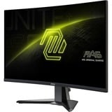 MSI  27" Moniteur gaming incurvé  Noir