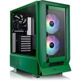 Thermaltake  boîtier midi tower Vert foncé | 2x USB-A | 1x USB-C | RGB | Window