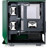 Thermaltake  boîtier midi tower Vert foncé | 2x USB-A | 1x USB-C | RGB | Window