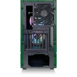 Thermaltake  boîtier midi tower Vert foncé | 2x USB-A | 1x USB-C | RGB | Window