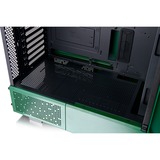 Thermaltake  boîtier midi tower Vert foncé | 2x USB-A | 1x USB-C | RGB | Window