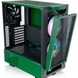 Thermaltake  boîtier midi tower Vert foncé | 2x USB-A | 1x USB-C | RGB | Window