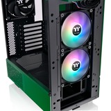 Thermaltake  boîtier midi tower Vert foncé | 2x USB-A | 1x USB-C | RGB | Window