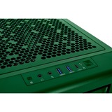 Thermaltake  boîtier midi tower Vert foncé | 2x USB-A | 1x USB-C | RGB | Window